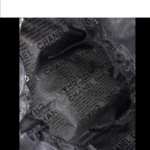 Chanel Lg Coco Cabas Distressed Caviar Leather Bag - Picture 4 of 8